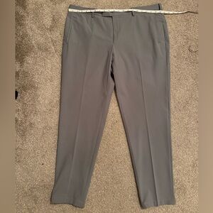 Sene Mens 40X30 Soho Flex Dress Pants Slacks Golf Suit Sport Tech Stretch Gray